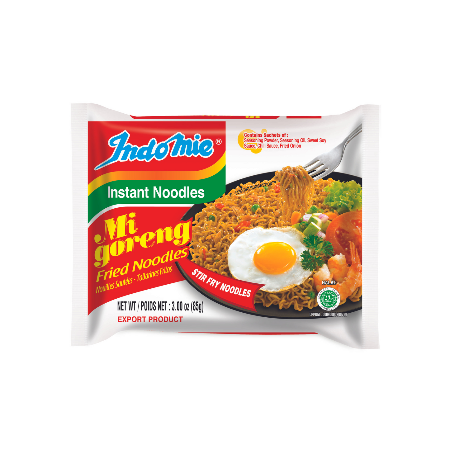 Flavorful Indomie Mi Goreng noodles, a top choice for instant meals