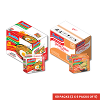 Indomie Mi Goreng Fried Noodle Original + Special Chicken Flavor - (2x30 Packs)