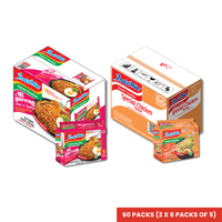 Indomie Mi Goreng Hot & Spicy + Special Chicken Flavor - (2x30 Packs)