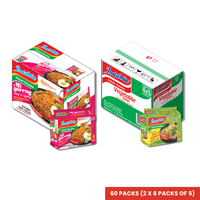 Indomie Mi Goreng Hot & Spicy + Vegetable Flavor - (2x30 Packs)