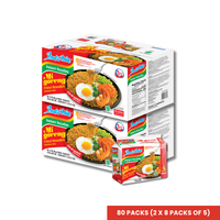 Indomie Mi Goreng Fried Noodles - Original Flavor (2x40 Packs) BBD SEP 2025