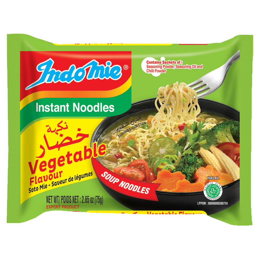 Indomie Vegetable Flavor Noodles - 30 Pack | Instant Noodles – indomie.us